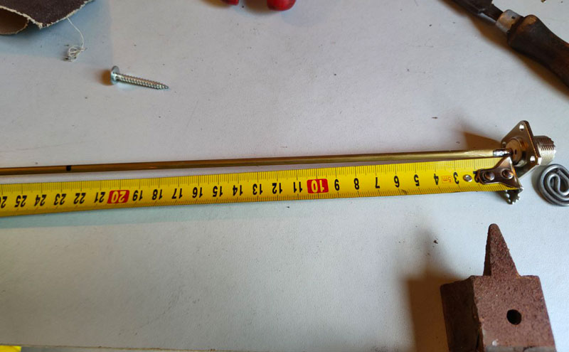 Разметка вертикальной части