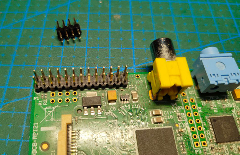 Дополнительный разъем GPIO